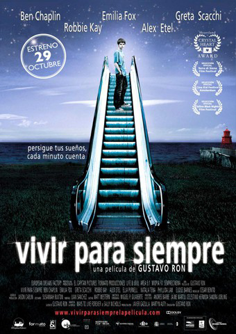 Cartel de la película «Vivir para siempre» Cartel de la película «Vivir para siempre»